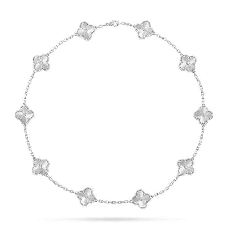 Necklace Van Cleef - Plata .925 Italiana (Copia)