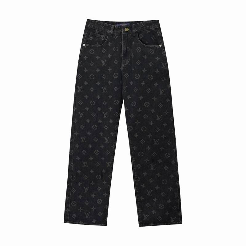 Jeans Louis Vuitton full black (copia)
